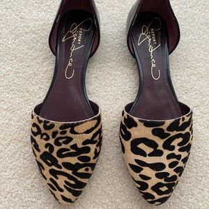 Report Signature Leopard Slip Ons